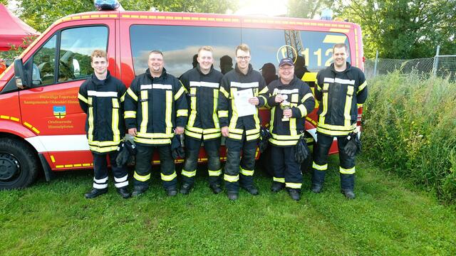 Team Feuerwehr Himmelpforten erringt Platz eins des Leistungsvergleichs | Foto: Rolf Hillyer-Funke/FFW Samtgemeinde Oldendorf-Himmelpforten