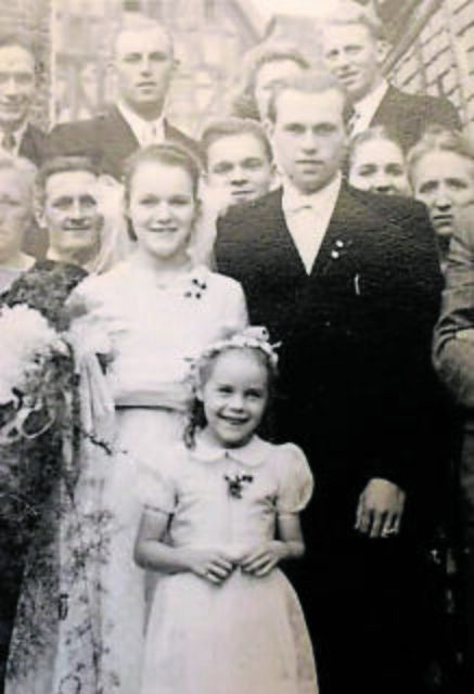 Das Hochzeitsbild des Paares aus dem Jahr 1953 | Foto: Ralf Koenecke