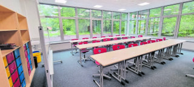Die Klassenräume haben viel Tageslicht   Fotos (3): ig