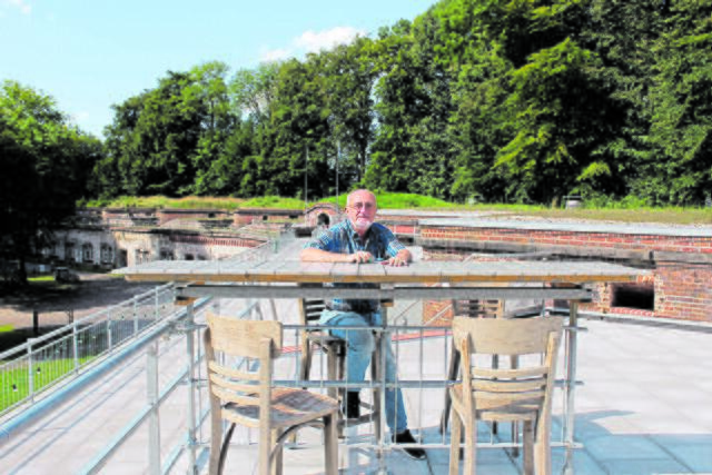 Gemütliches Plätzchen auf dem Festungsdach | Foto: sb