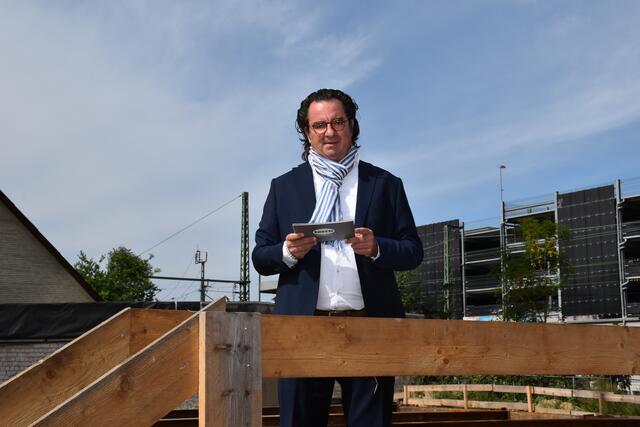 Andreas Tietz begüßte die anwesenden Gäste | Foto: Axel-Holger Haase