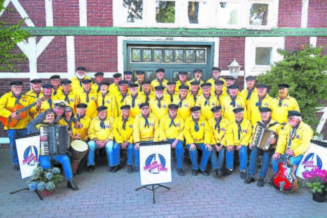 Der Heidjer-Shanty-Chor tritt auf dem Stadtfest auf | Foto: Axel-Holger Haase