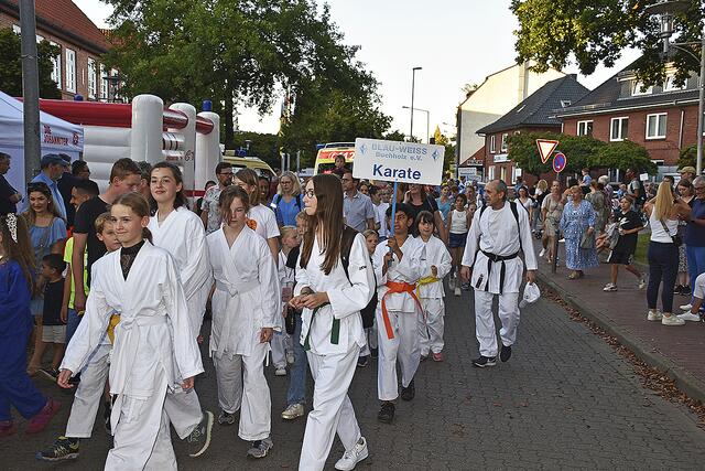 Die Karate-Abteilung von Blau-Weiss Buchholz | Foto: Axel-Holger Haase
