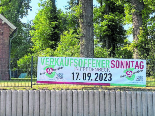 Der verkaufsoffene Sonntag steht vor der Tür | Foto: Fredenbecker Geest Marketing und Touristik