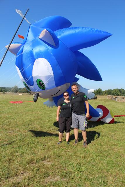 Linda Müller und Jan Moszczynski waren zum ersten Mal dabei. Im Gepäck hatten sie den "Super Sonic" | Foto: pm