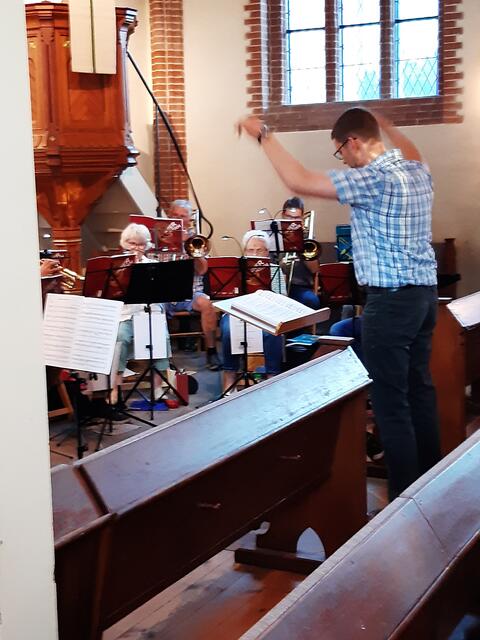 Posaunenchor in der St.-Paulus-Kirche | Foto: Sander