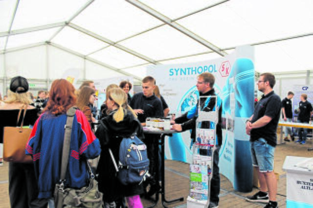 Stand von Synthopol | Foto: sb