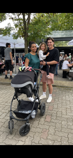 Familie Rieckmann aus Lindhorst hatte großen Spaß auf dem Dorffest | Foto: sra