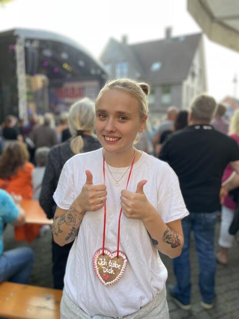 Lisa Henning genoss das Fest mit Freunden und ihrer Familie | Foto: sra