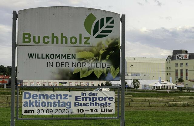 In Buchholz wird auf den Demenz-Aktionstag hingewiesen | Foto: Foto Kettwig