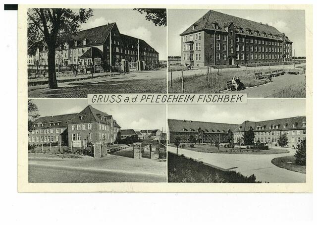 Postkarte vom Pflegeheim Fischbek, um 1950 
 | Foto: Kulturhaus Süderelbe