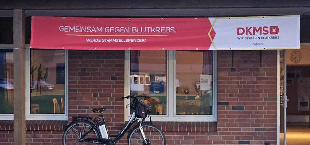 Die Aktion der DKMS läuft im Heidenauer Vereinshaus noch bis Mitte Dezember | Foto: Ultsch