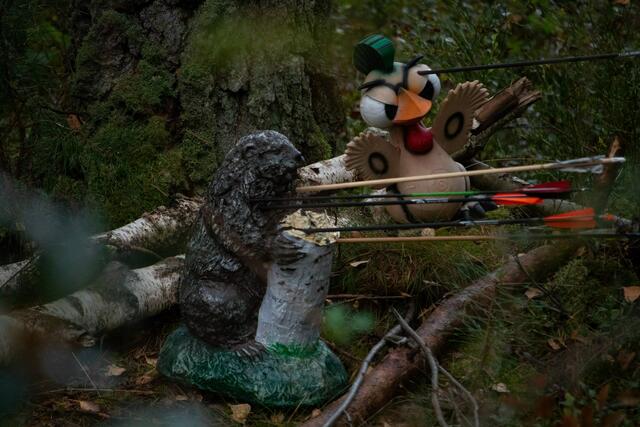 Dieses "Crazy Chicken" galt es zu entdecken und zu "erlegen" | Foto: SV Trelde-Kakenstorf