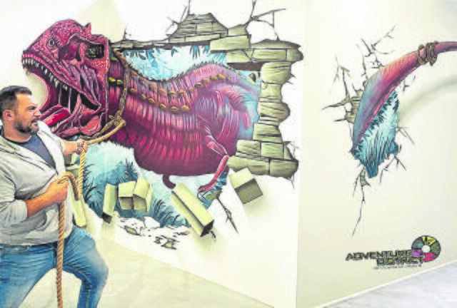 Im Adventure District gibt es tolle 3D-Bilder zu entdecken  | Foto: Adventure District