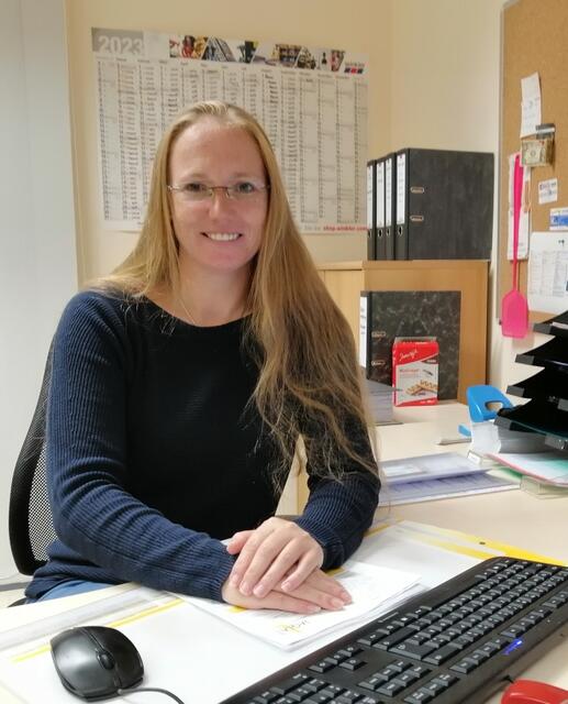 Mit Anja Hübsch die erste Ansprechpartnerin für die Kunden | Foto: Jagla