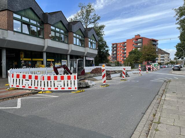Bauarbeiten an der Mattenmoorstraße in Meckelfeld | Foto: Gemeinde Seevetal