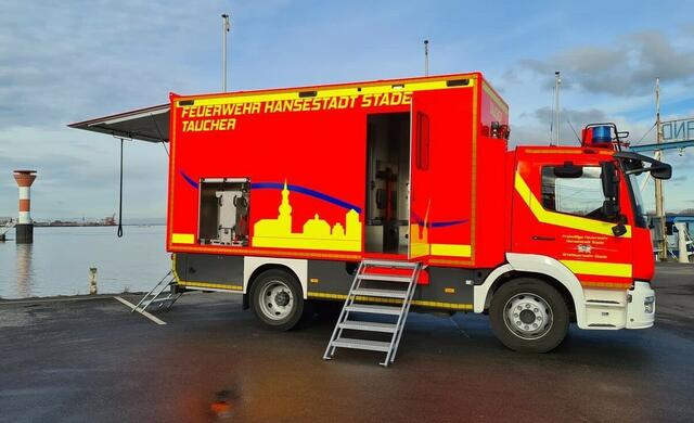 Der neue Gerätewagen-Tauchen (GW-T) | Foto: Stefan Braun / FFW