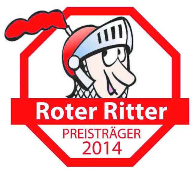 Im Jahr 2014 erhielt der Präventionsrat und die Polizei den Preis "Roter Ritter" | Foto: Präventionsrat