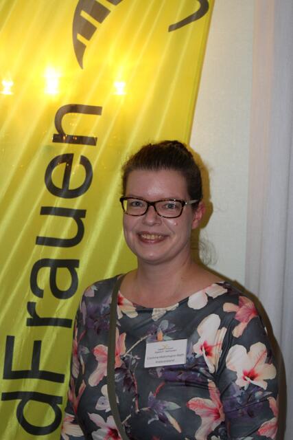 Auch Corinna Mohrmann-Rath vom Landfrauen-Kreisverband gratulierte zum Jubiläum | Foto: ce
