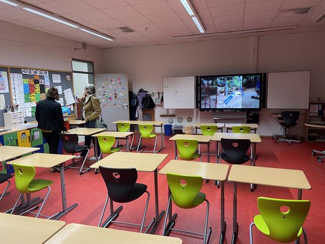 Eines der modernen Klassenzimmer der fünften Klassen | Foto: sra