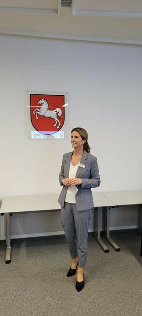 Dr. Astrid Hillebrenner, Direktorin des Amtsgerichts referierte bei der Einführungsveranstaltung für die neuen Schöffinnen und Schöffen  | Foto: Amtsgericht Tostedt 