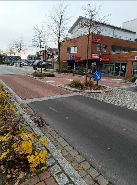 Bahnhofstraße rote Überquerung | Foto: Gemeinde Neu Wulmstorf