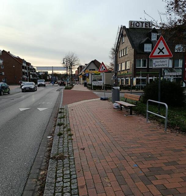 Bahnhofstraße Vorfahrt geändert | Foto: Gemeinde Neu Wulmstorf