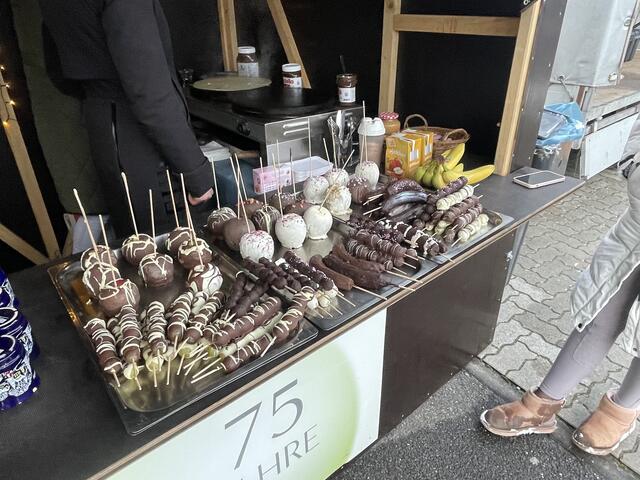 Beim Reitverein gab es Leckereien | Foto: BGV