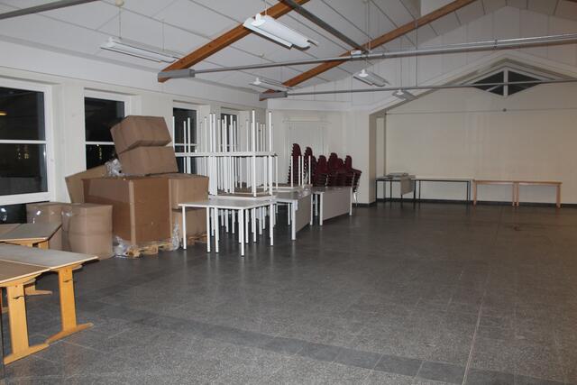 Hier entsteht der Aufenthaltsraum für die Geflüchteten | Foto: pm