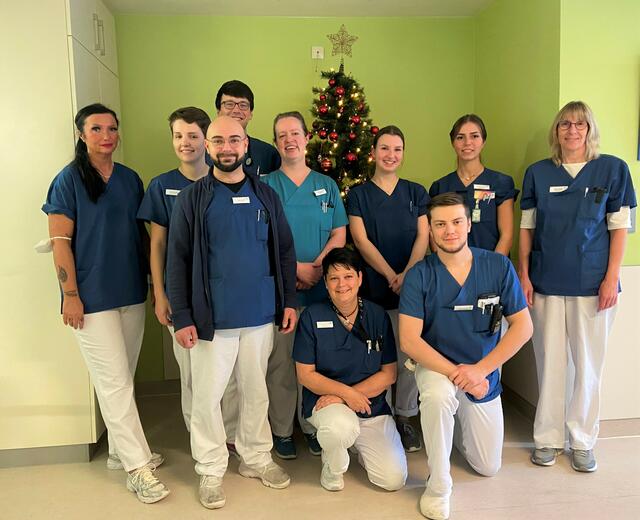 Das Team der Zentralen Notaufnahme in Buchholz ist an Weihnachten rund um die Uhr im Einsatz | Foto: Krankenhaus Buchholz 