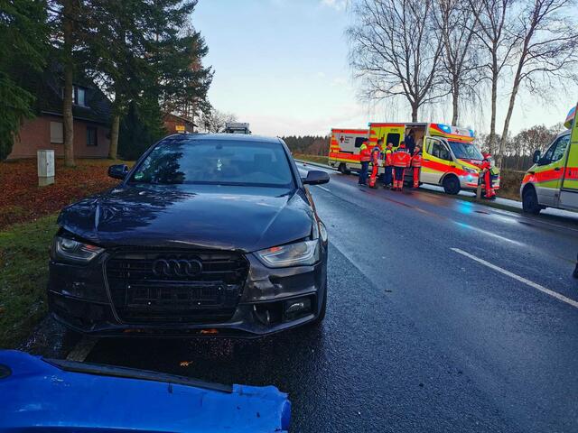 Unfallstelle Hedendorf  | Foto: Polizei