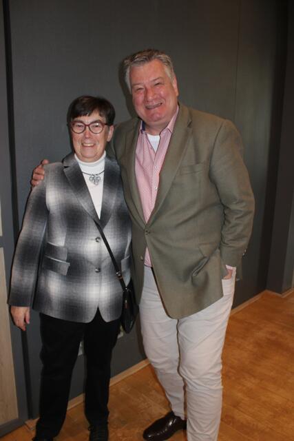 Ortsbürgermeisterin Heidemarie Micheel (Sprötze) und ihr Steinbecker Amtskollege Ralf Becker