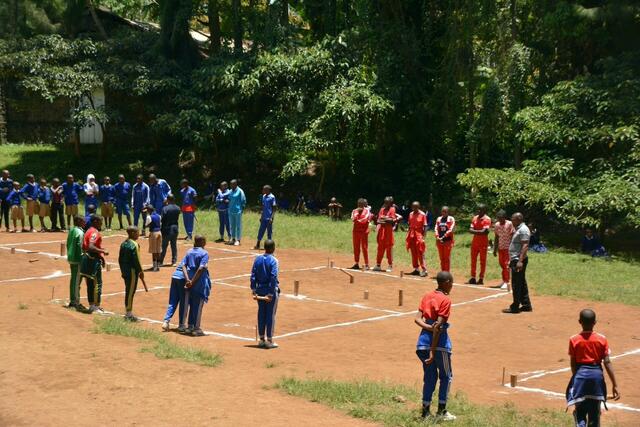 Die Kubb-Meisterschaft erfreute sich großer Beliebtheit | Foto: Offene Jugend Rosengarten