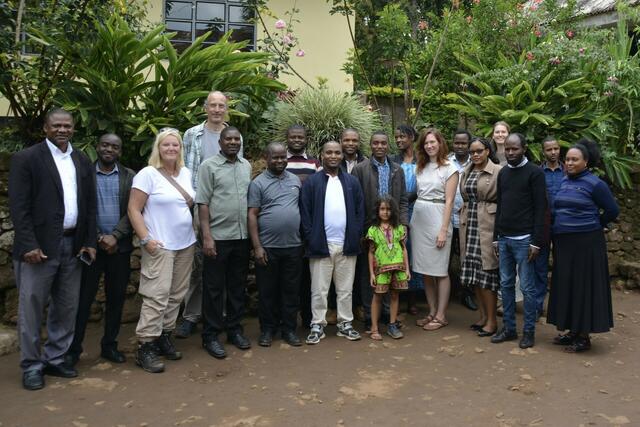 Beim letzten Tansania-Besuch der Reisegruppe aus Rosengarten | Foto: Offene Jugend Rosengarten