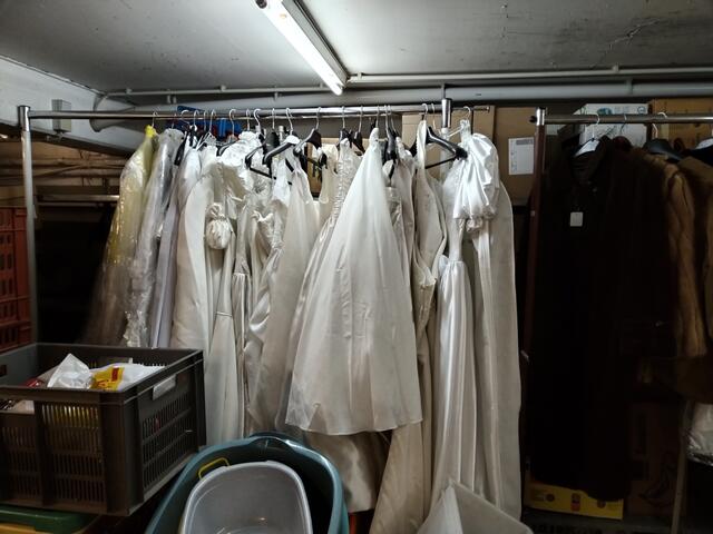 Abteilung Hochzeitskleid. | Foto: Rüdiger Störtebecker 