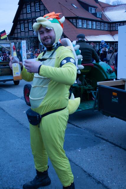 Auch Bowser war ausnahmsweise mal guter Laune | Foto: sra