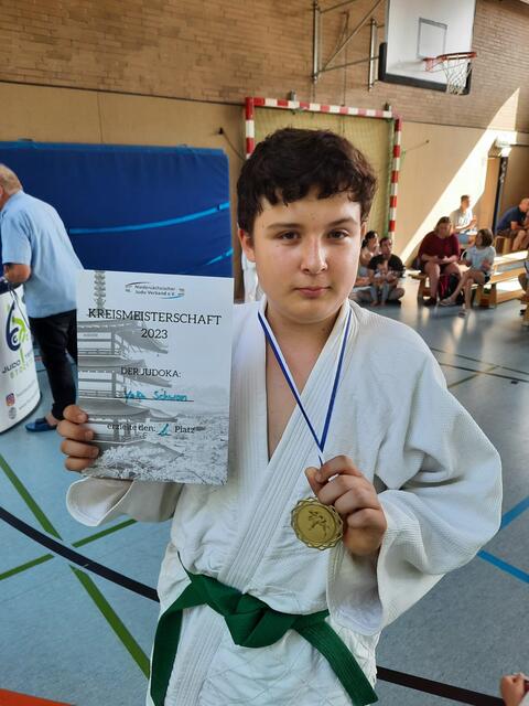 Judoka Yaku Schwan wurde im September Kreismeister | Foto: VfL