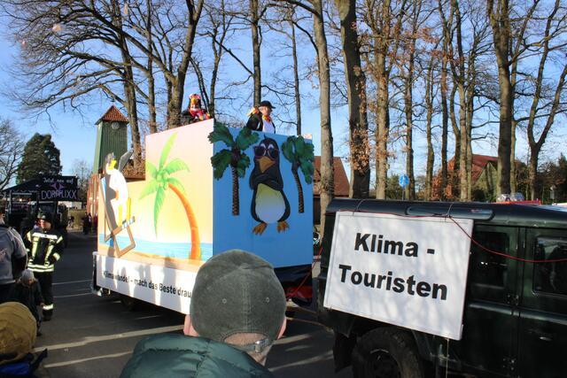 Auch der Klimawandel wurde aufs Korn genommen | Foto: ce