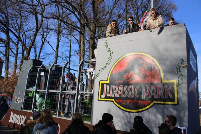 Der "Jurassic Park"-Käfig hatte es in sich | Foto: ce