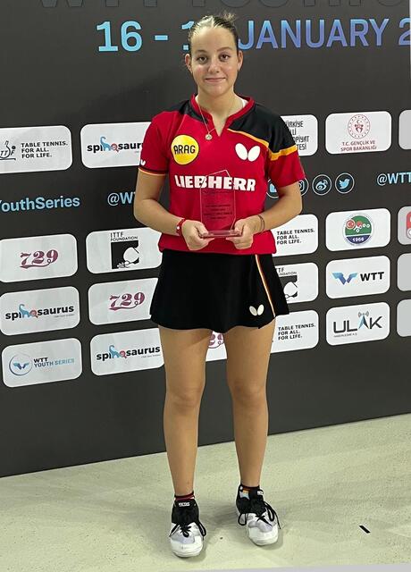 Lena Gottschlich kam mit einer Bronzemedaille zurück | Foto: MTV