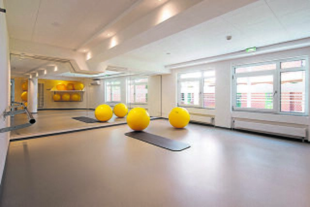 Der ansprechende Gymnastikraum  | Foto: Voss