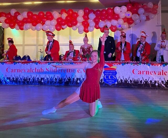 Tanzmariechen Jule Zenker. | Foto: CCS