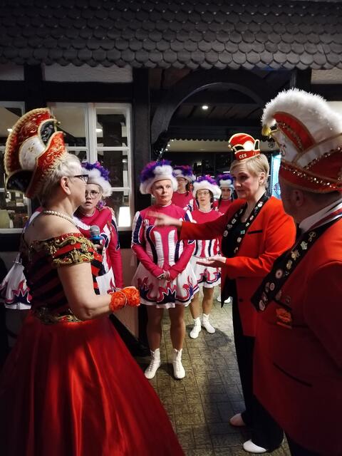 Letzte Absprachen vor dem Auftritt. | Foto: CCS