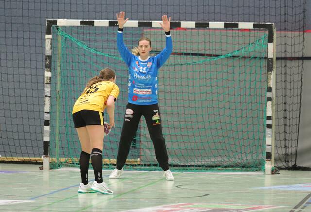 Luchse-Torhüterin Danique Trooster zeigte eine sehr gute Leistung zwischen den Pfosten | Foto: cc