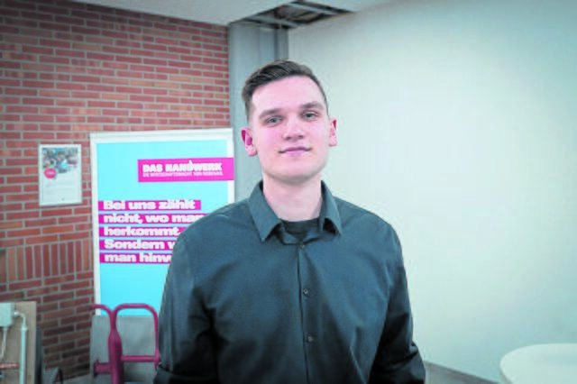 Nick Bülau hat sich fürs SHK-Handwerk entschieden, weil der Beruf besonders abwechslungsreich ist | Foto:  Ernst Ryll