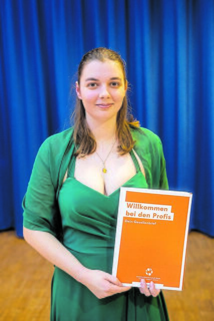 Die Innungsbeste Angelina Pikos  | Foto: Christian Boldt