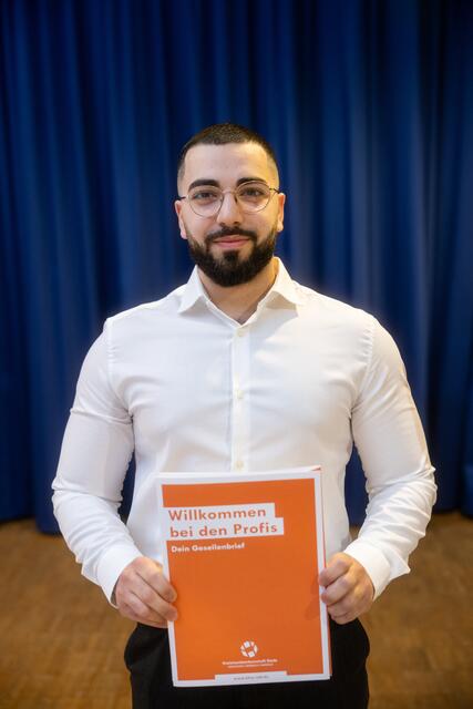 Innungsbester Amer Kobush (23) | Foto: Christian Boldt