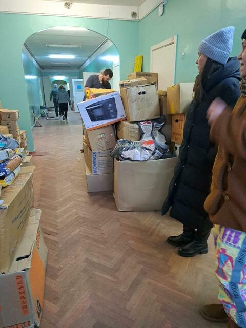 In Kiew hat Meikel Zabel ein Kinderheim beliefert | Foto: Zabel