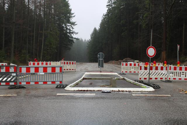 Verwaist und ohne Asphaltdecke: die Kleckerwaldstraße vom Kreisverkehr nach Bendestorf | Foto: pöp