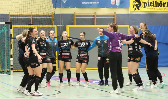 Luchse-Jubel nach dem fantastischen Heimsieg | Foto: cc